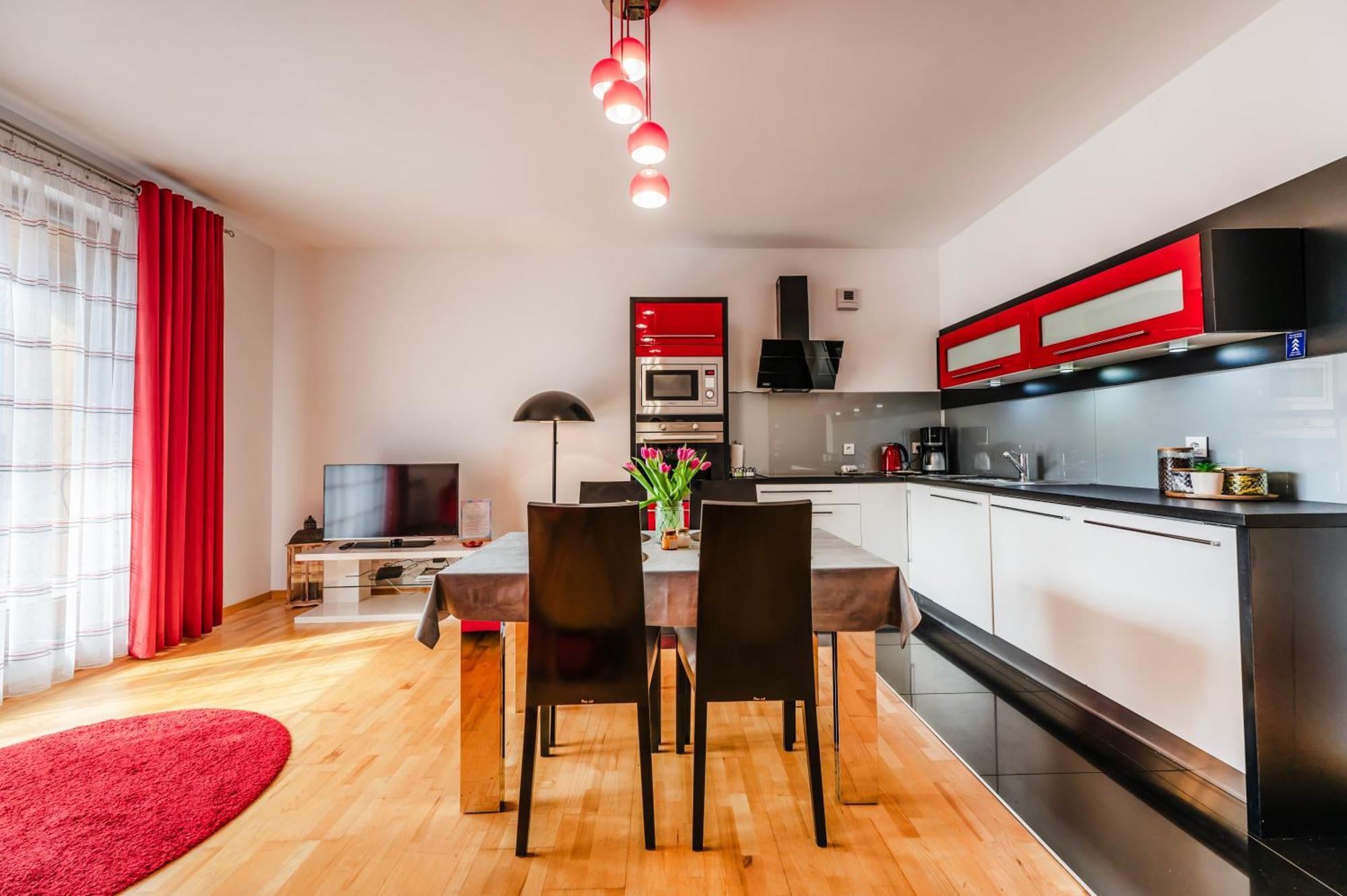 Appartement Neapol Parking Gratis Moxy Te&Am Cracow à Cracovie Extérieur photo